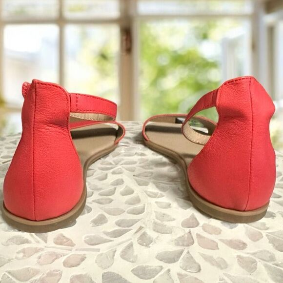 Eileen Fisher $139 Z4062* Razz Ankle Strap Sandal Watermelon Women's - Picture 5 of 16